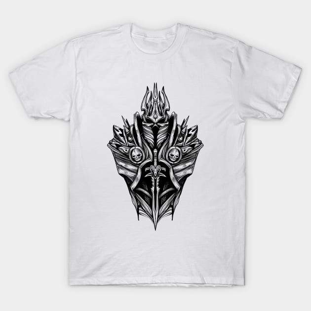 Knight of the Silver Hand T-Shirt by DeadDread